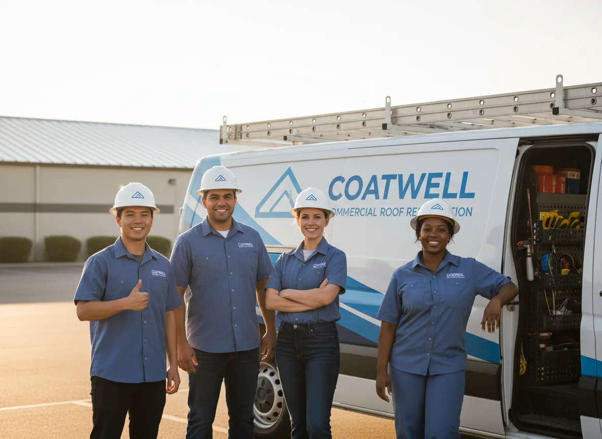Commercial roof coating company in Oregon House, CA